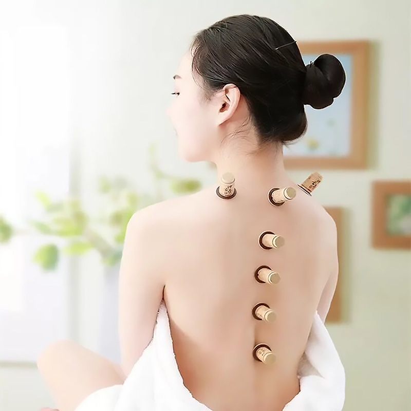 Herbal Wellness Massage - หลอดโมซา 30 ชิ้นพร้อมสมุนไพรมักวอร์ต – แท่งนวดสมุนไพรอุ่นๆ สำหรับหน้าท้อง